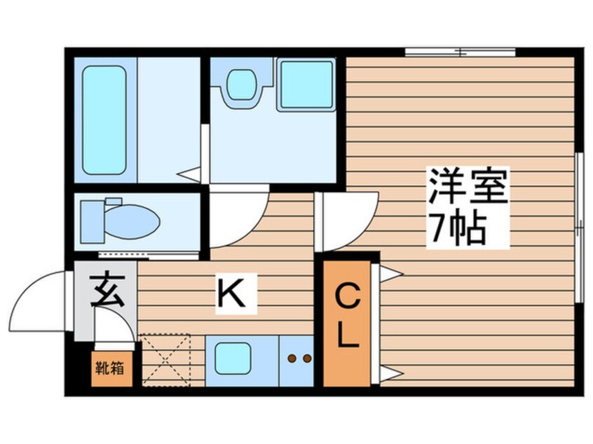 間取図 VILLA関町北