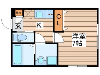 間取図 仮)関町北1丁目－B計画