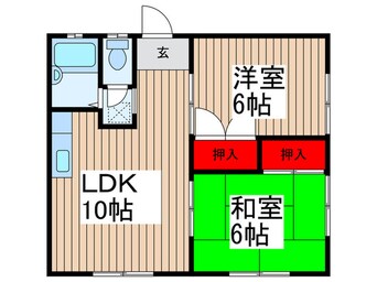 間取図 パークアベニュー中浦和