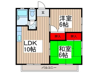 間取図 パークアベニュー中浦和