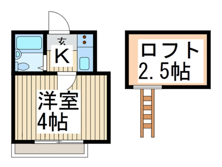 間取図 セドルハイム川口