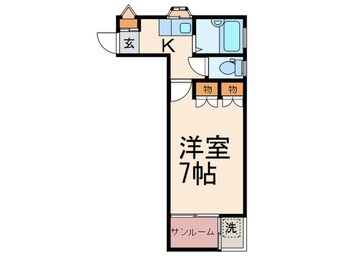 間取図 石塚ハイム