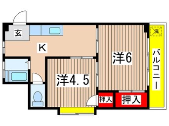 間取図 アイリスビルⅡ