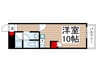 ベルシオン小野寺 1Rの間取り