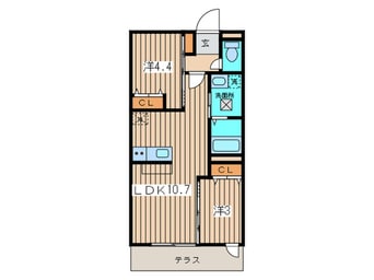 間取図 サンテラス市ヶ尾