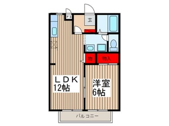 間取図 Ｋｓ　ＧＡＲＤＥＮ