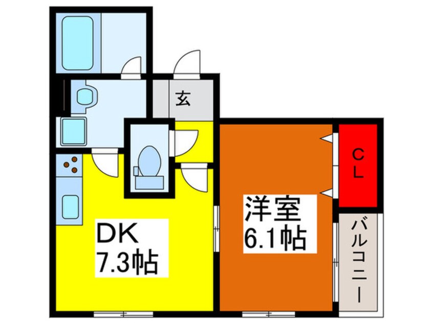 間取図 Ones　Stage川口幸町