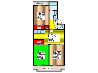 間取図 菱田ﾏﾝｼｮﾝ