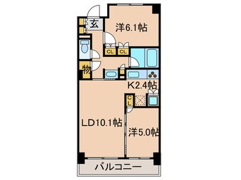間取図 パ－クアクシス文京ステ－ジ