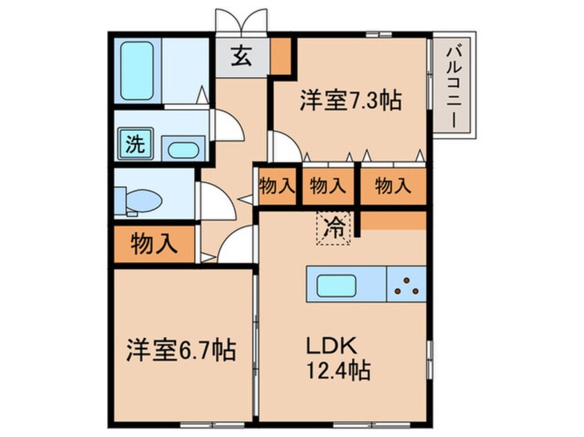 間取図 小石川ハイツ