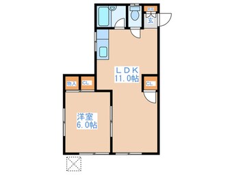 間取図 ハイランドトップ