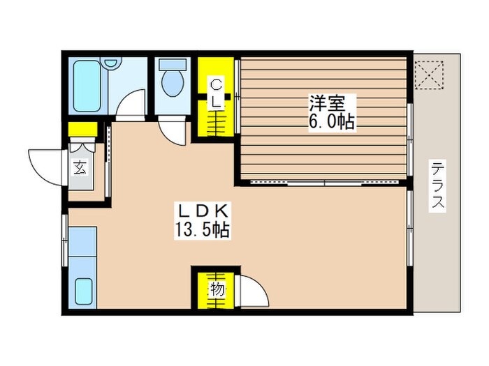 間取り図 ハイランドトップ