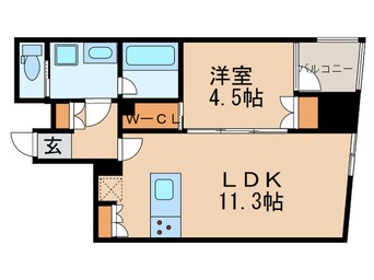 間取図 アーバネックス日本橋水天宮