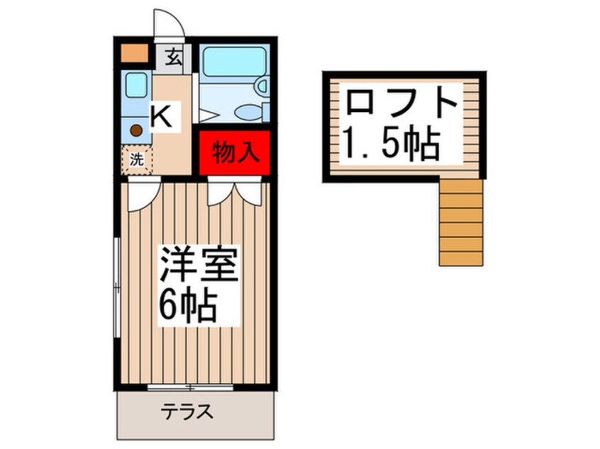 間取図 ベルメゾン