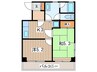 千代田マンション 2Kの間取り