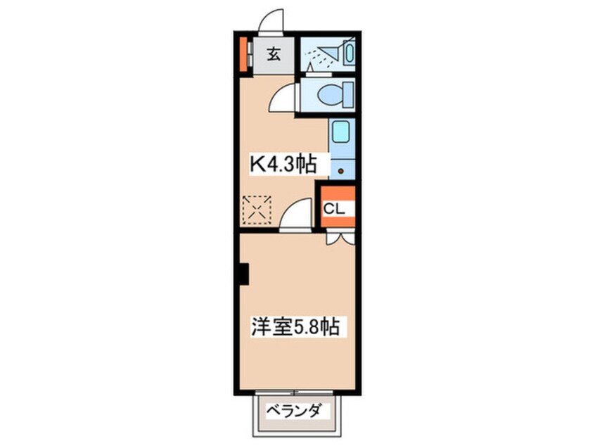 間取図 チェリーヒル