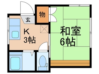間取図 杉ハイツ