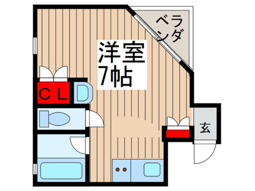 間取図 Orange County