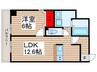 Ｔ－ＯＮＥビル 1LDKの間取り