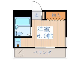 間取図 クリーンライトマンション