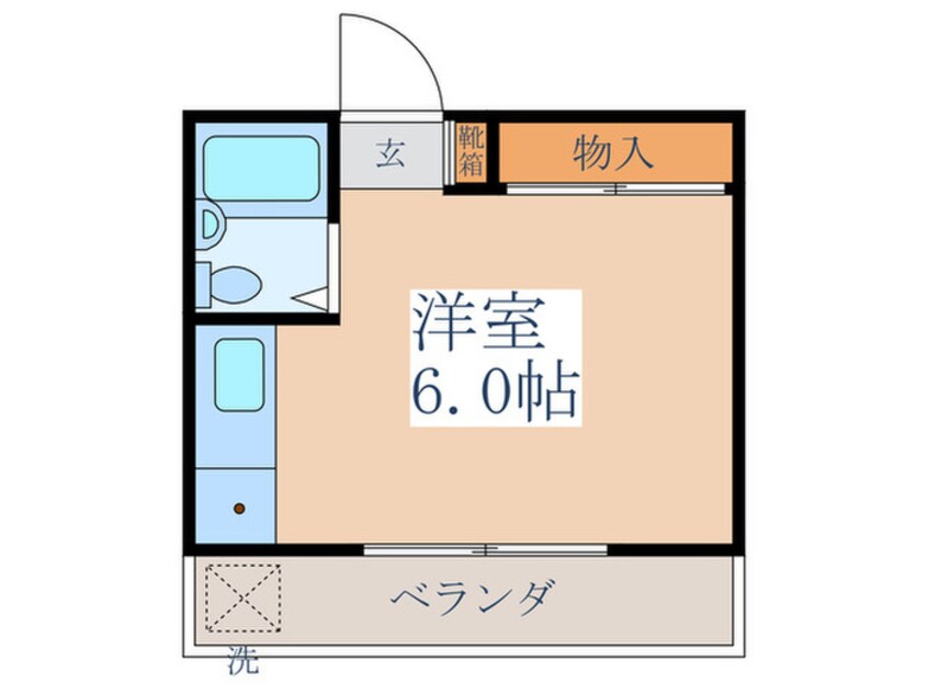 間取図 クリーンライトマンション