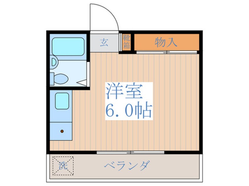 間取図 クリーンライトマンション