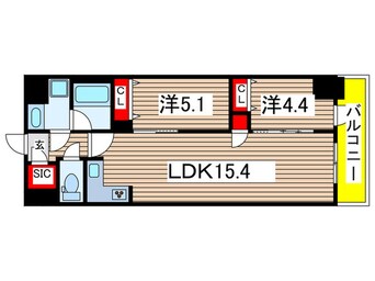 間取図 グランカーサ両国ヴェルデ