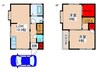 鴻巣市加美戸建て 2LDKの間取り