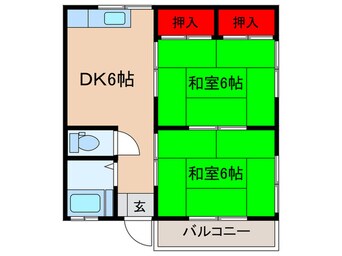 間取図 山西館