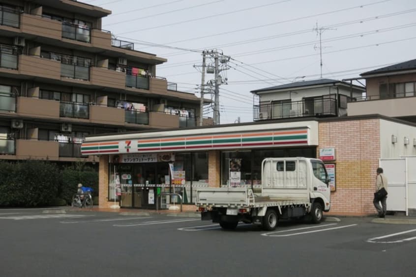 セブンイレブン日野市万願寺2丁目(コンビニ)まで50m マテリアル万願寺