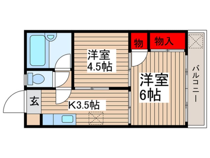 間取図 石川コーポ