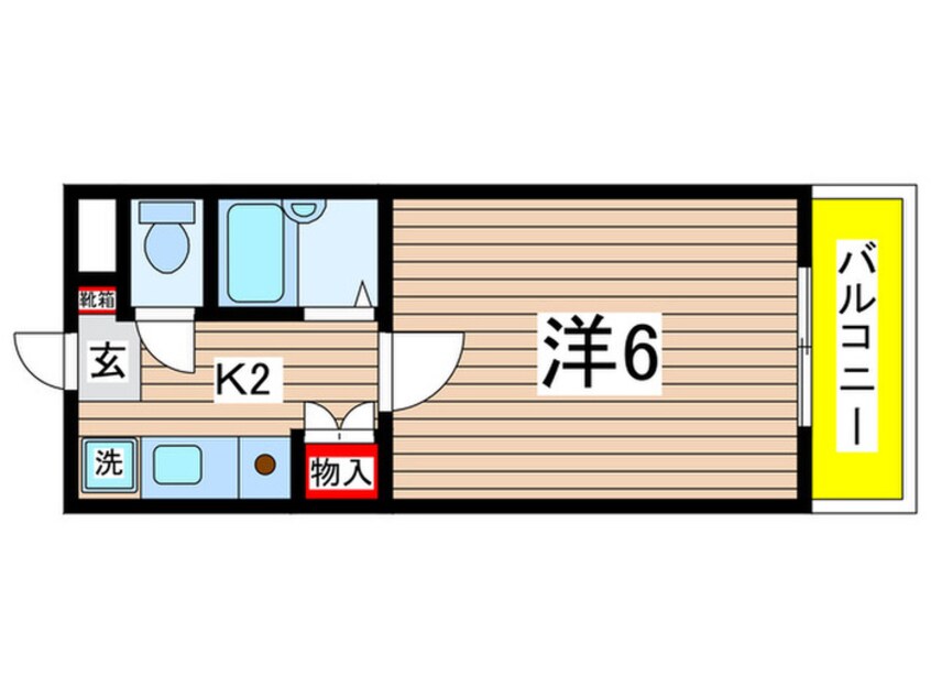 間取図 クレ－ルマンション