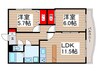 エルグラン 2LDKの間取り