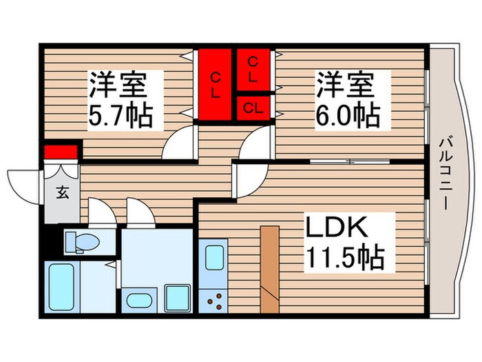 間取り図 エルグラン