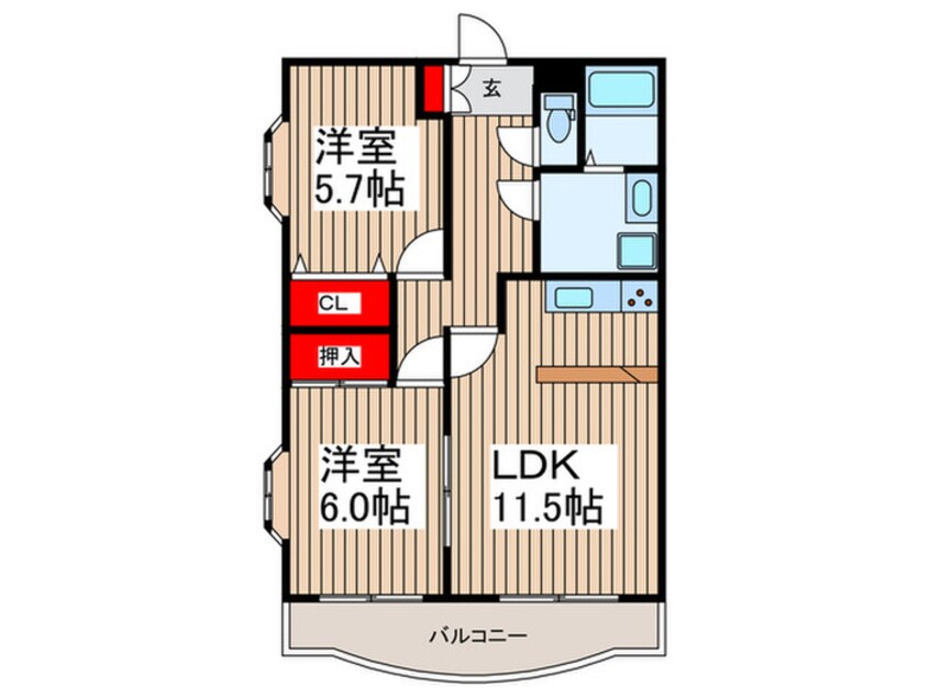 間取図 エルグラン