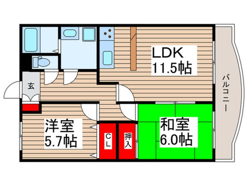 間取図 エルグラン