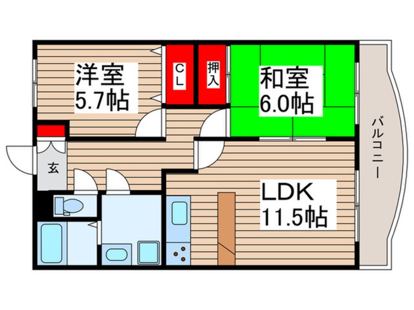 間取図 エルグラン