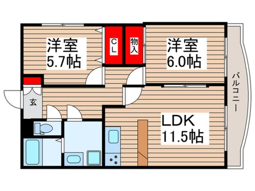 間取図 エルグラン