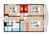 エルグラン 2LDKの間取り