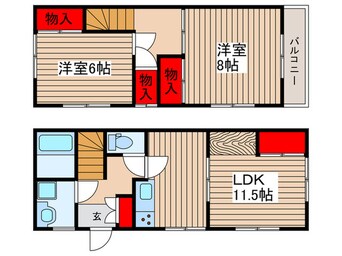 間取図 モリハウス戸建て