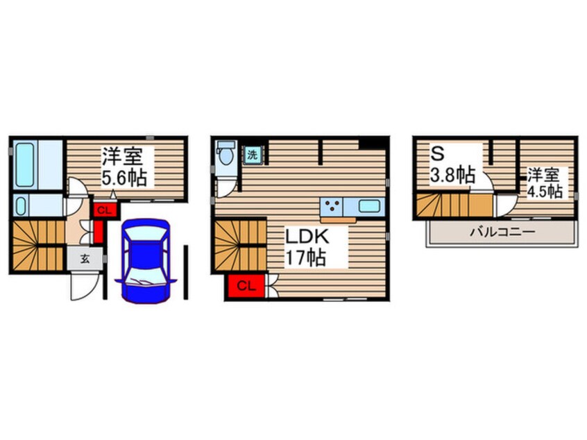 間取図 Kolet柴又#12