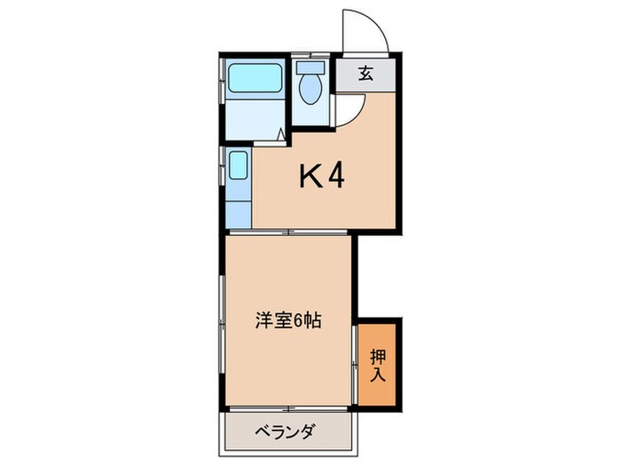 間取り図 大野ハイツ