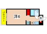 百合ヶ丘池上マンション 1Rの間取り