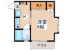 ヴィア・ラクティア 1Kの間取り