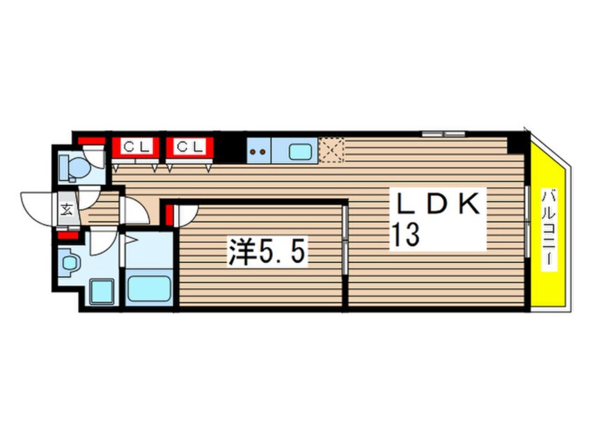 間取図 KENEDIX千葉中央