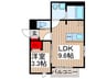 KEIAI　RESIDENCE　上尾　Ⅴ 1LDKの間取り