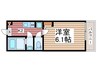 Best Stage三郷グレイス 1Kの間取り