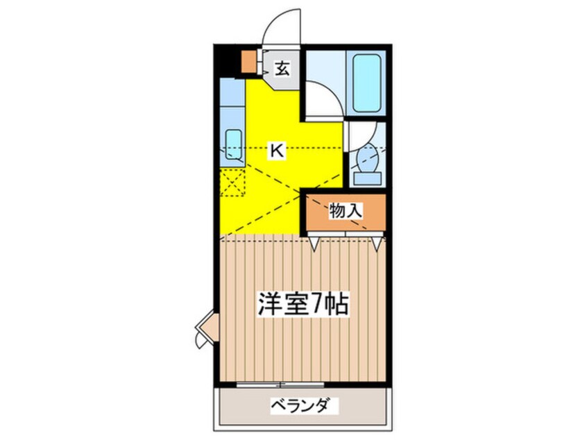 間取図 エスポワールニイヤＢ棟