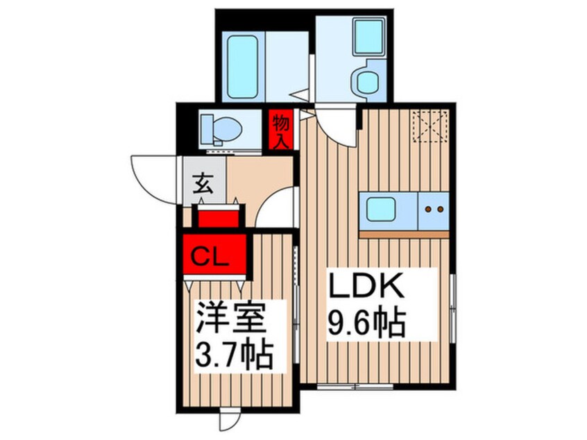 間取図 KEIAI　RESIDENCE　上尾　Ⅵ