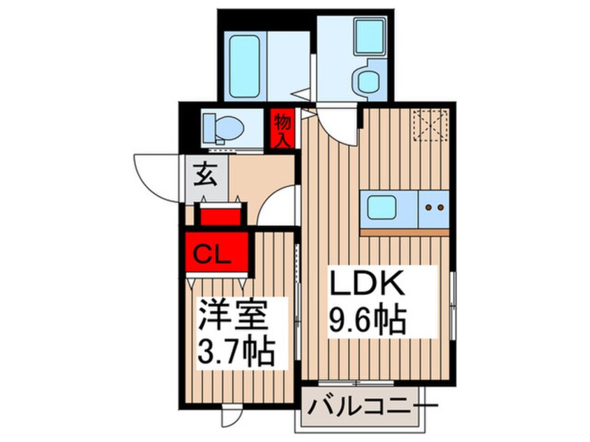 間取図 KEIAI　RESIDENCE　上尾　Ⅵ
